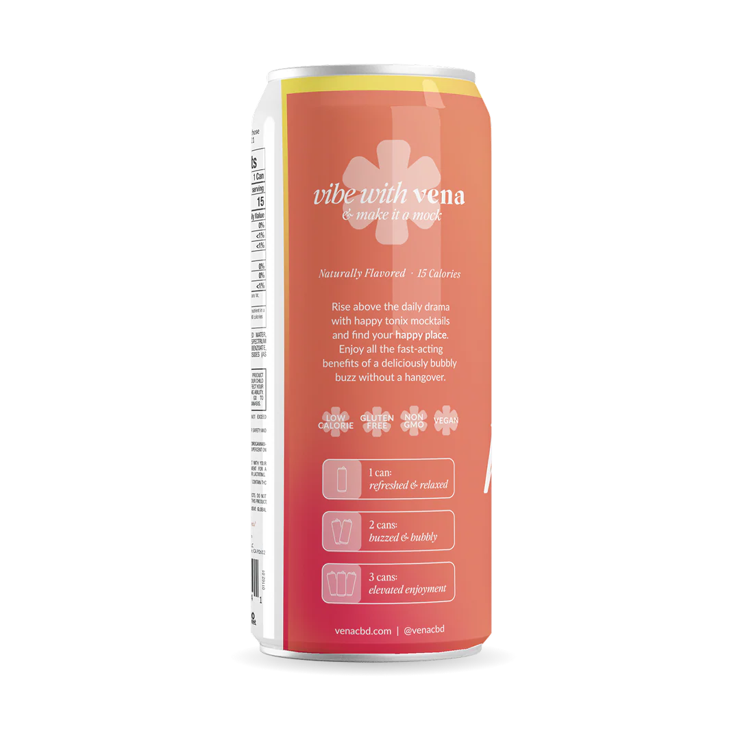 Happy Tonix 2mg THC Seltzer | Skinny Mocktails - Image 9