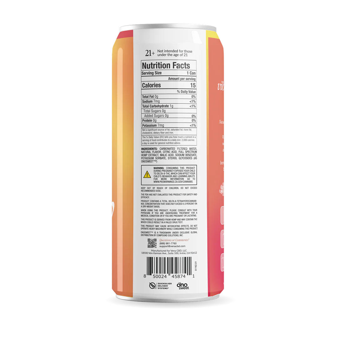 Happy Tonix 2mg THC Seltzer | Skinny Mocktails - Image 8