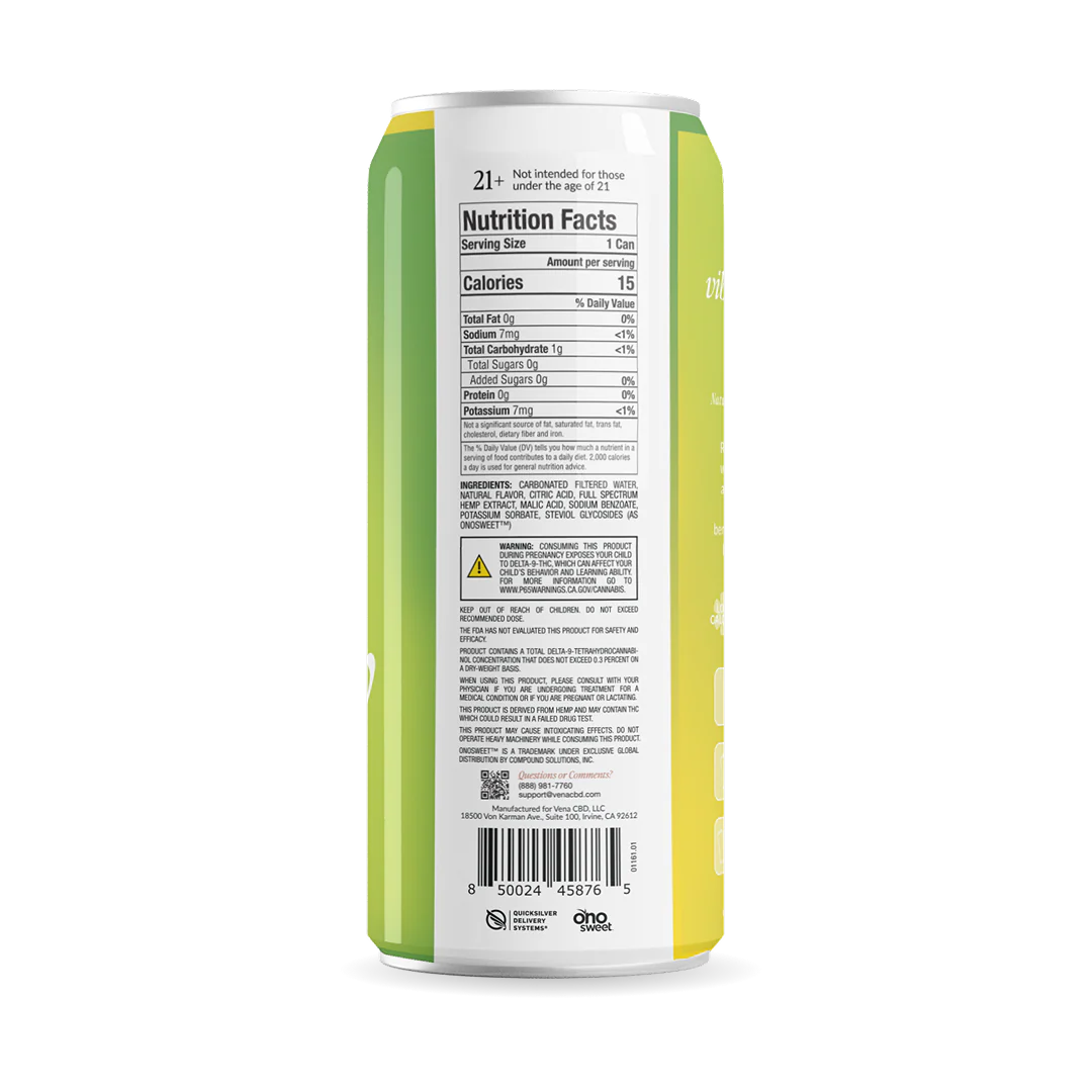Happy Tonix 2mg THC Seltzer | Skinny Mocktails - Image 6